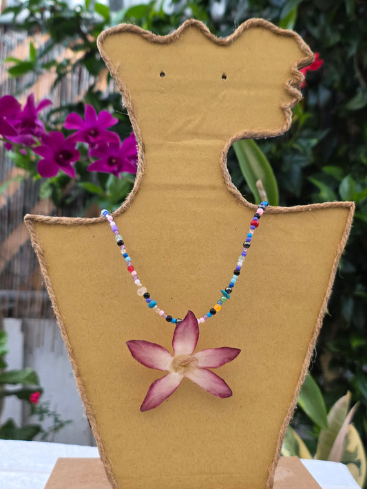 Desert Rose Colorfull Necklace